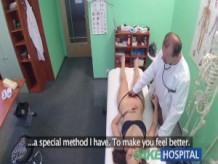 Paciente español falso hospital creampied