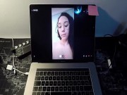 Actriz porno MILF española se folla a un fan por webcam VOL III. Leyva caliente ctdx