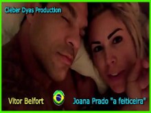 La hechicera Joana Prado en la cama con Vitor Belfort... ¡Y la hechicera es sexy!
