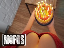 MOFOS - El trío de cumpleaños más salvaje con Mina Von D, Haix Rogue y Jordi El