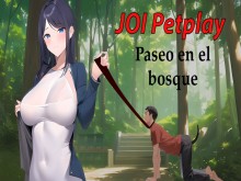 JOI Anal Petplay, te saco a pasear con correa.