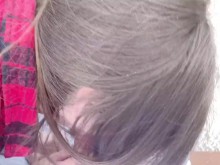 Mamada en un parque público