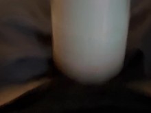 Masturbación con mi gran coño Fleshlight