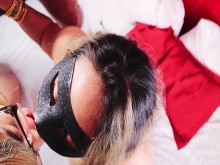 Haciendo que su esposa le haga una garganta profunda a su amigo, mientras se folla a su esposa, cuarteto swinger, festival Inakilolasw