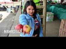 Belleza colombiana es recogida para ser follada - CARNE DEL MERCADO