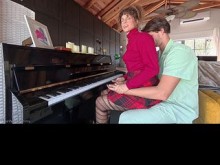 Me follé a mi profesor de piano