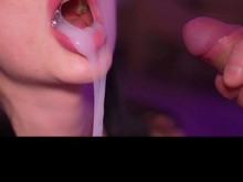 Compilación de corridas en la boca y golondrinas