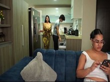 ¡Eres mi mejor amigo! - Me follo a su marido en su casa sin que nadie nos vea.