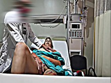 Por eso se tardaba tanto en atenderme en el IMMS, el doctor me chupa las tetas&sol; Daniela&sol; Hyperversos