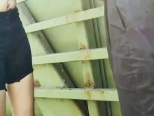 CRÁNEO CARAMELO PÚBLICO MAMADA FUERA DE TRAGAR CORRIDA