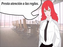 Makima te necesita en la oficina. Audio JOI hentai.