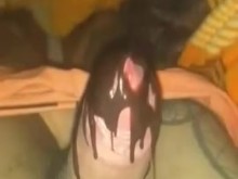 Me encanta el chocolate en mi polla