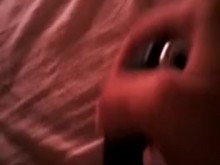mi novia masturbándose