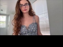 Hermanastra adolescente nerd necesita consejos sobre citas - Marina Vaylor - Terapia familiar - Alex Adams