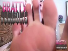 Maria Marley Foot Slave Entrenamiento de abstinencia FEMDOM FOOT