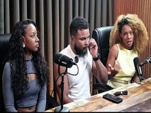 Trisal en la vida real... ¿lo aceptarías?  Rebeca Villar, Jasminy Villar y Erick Frei